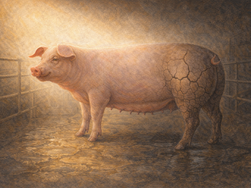 母豬腿部健康的隱形殺手