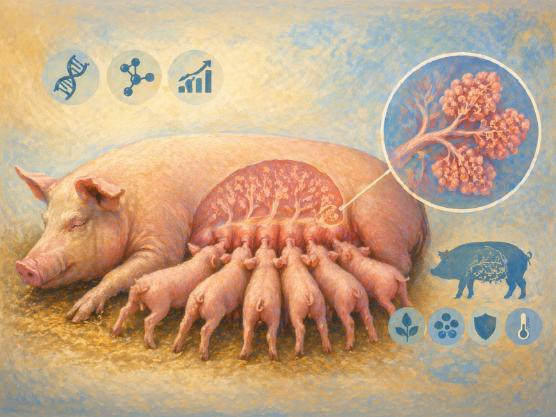 母豬乳腺的基本概念