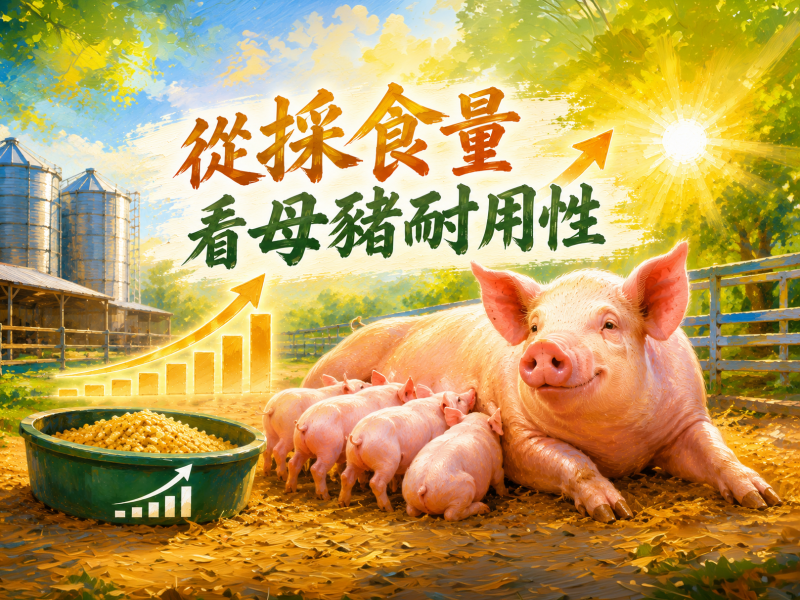 從採食量看母豬耐用性