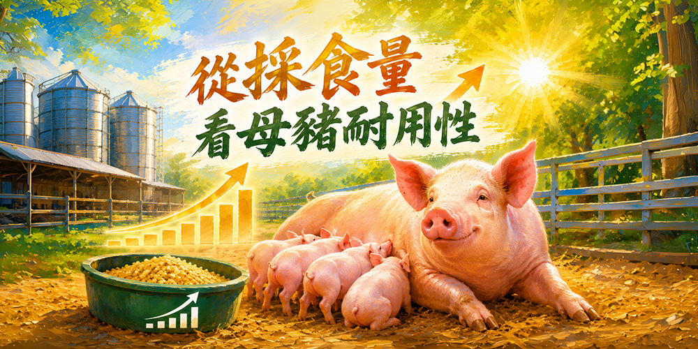 從採食量看母豬耐用性